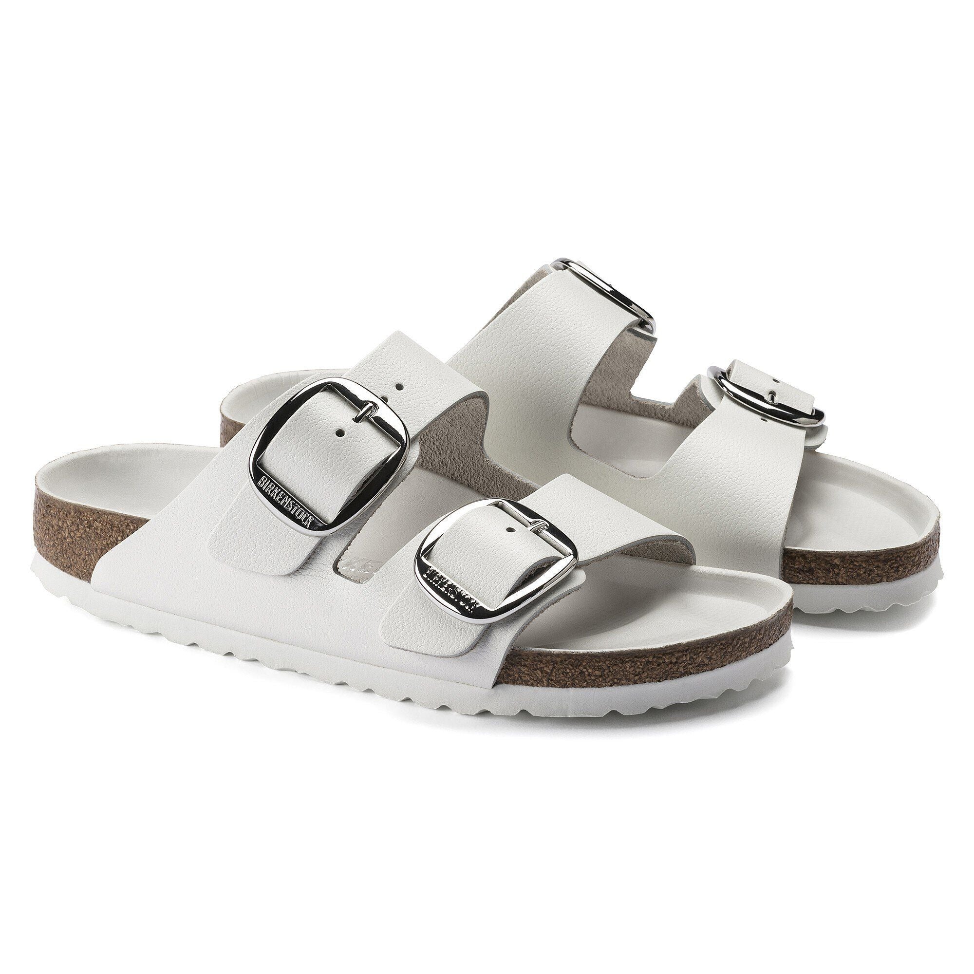 Arizona Big Buckle | Leather | White