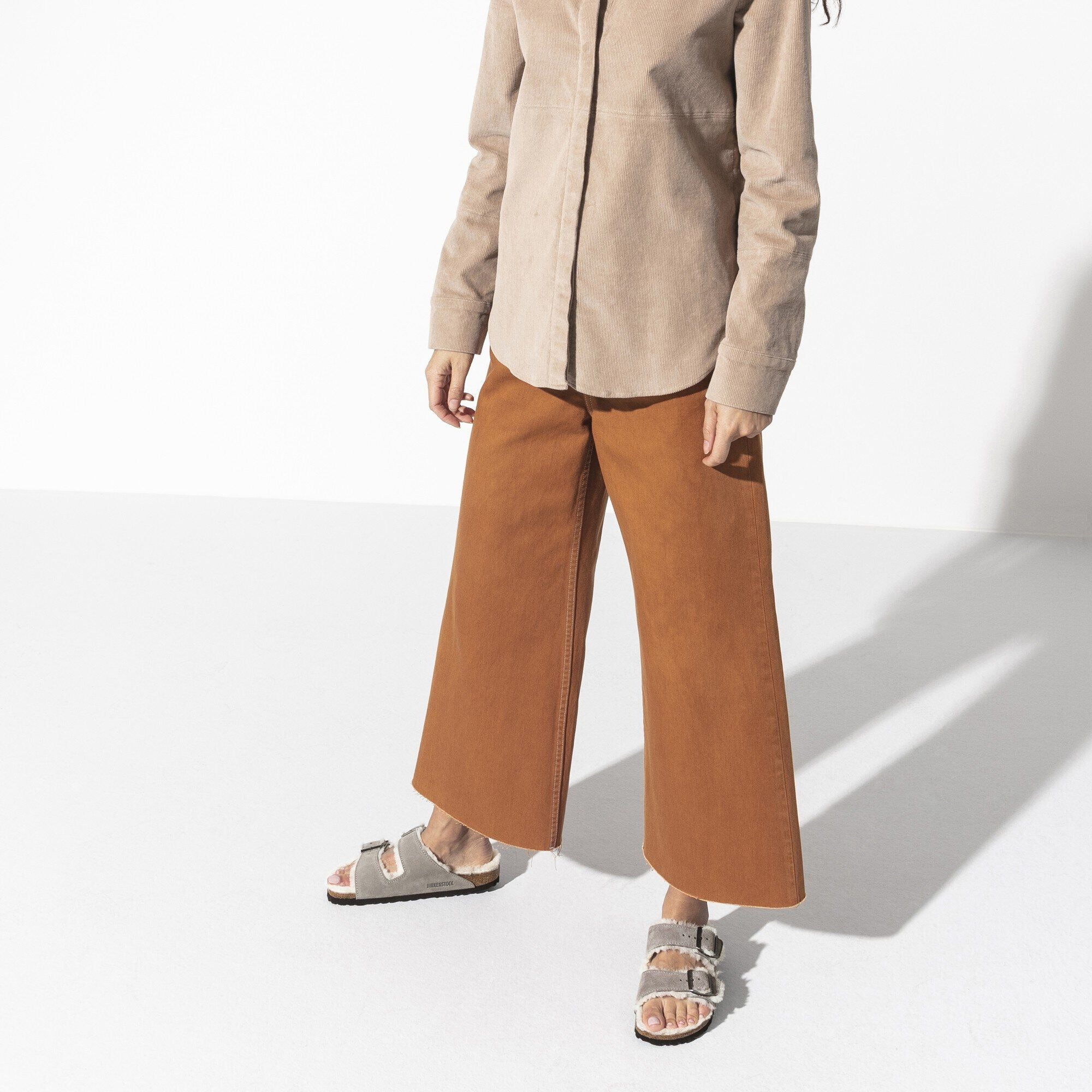 Arizona Shearling | Suede | Stone Coin - Image 2