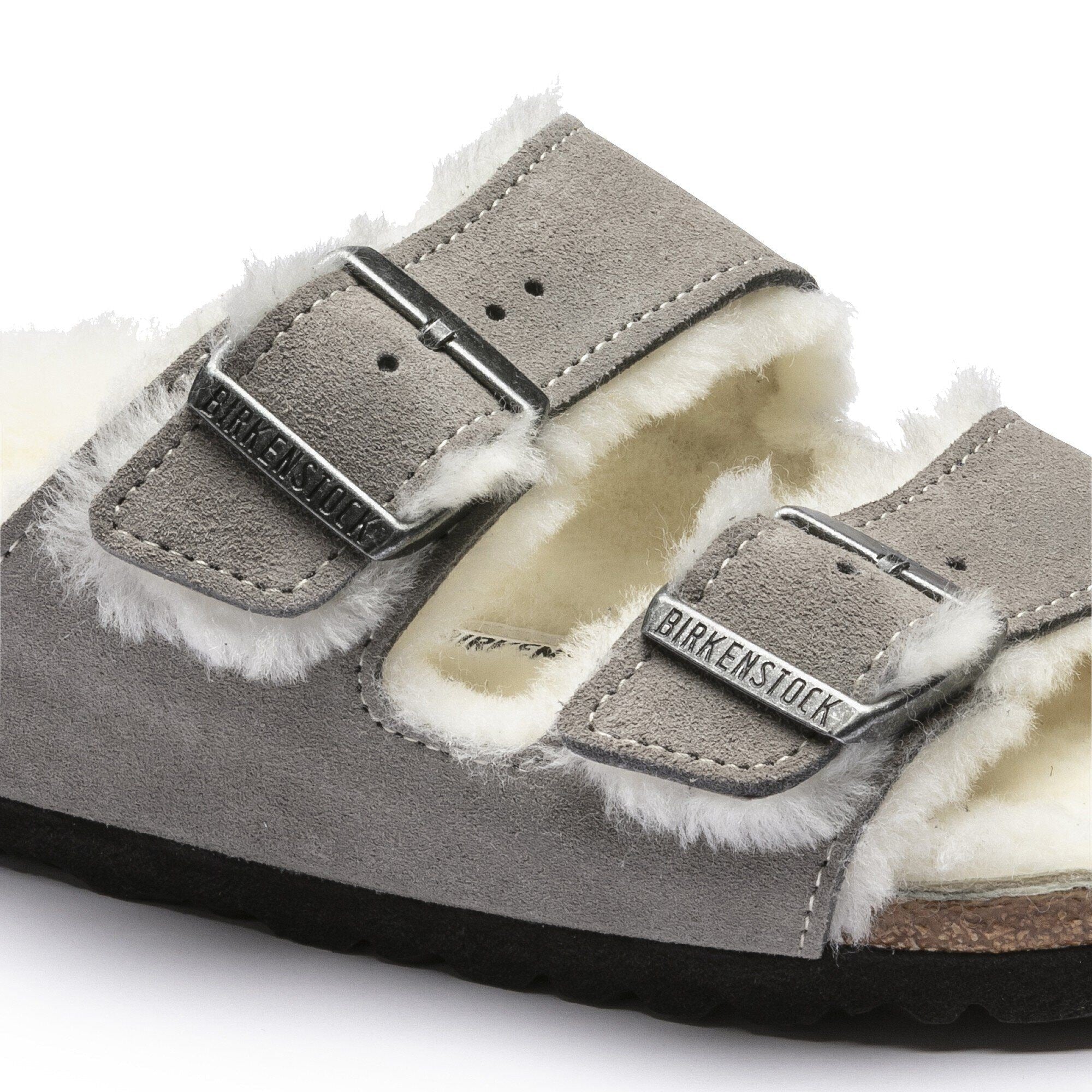 Arizona Shearling | Suede | Stone Coin - Image 6