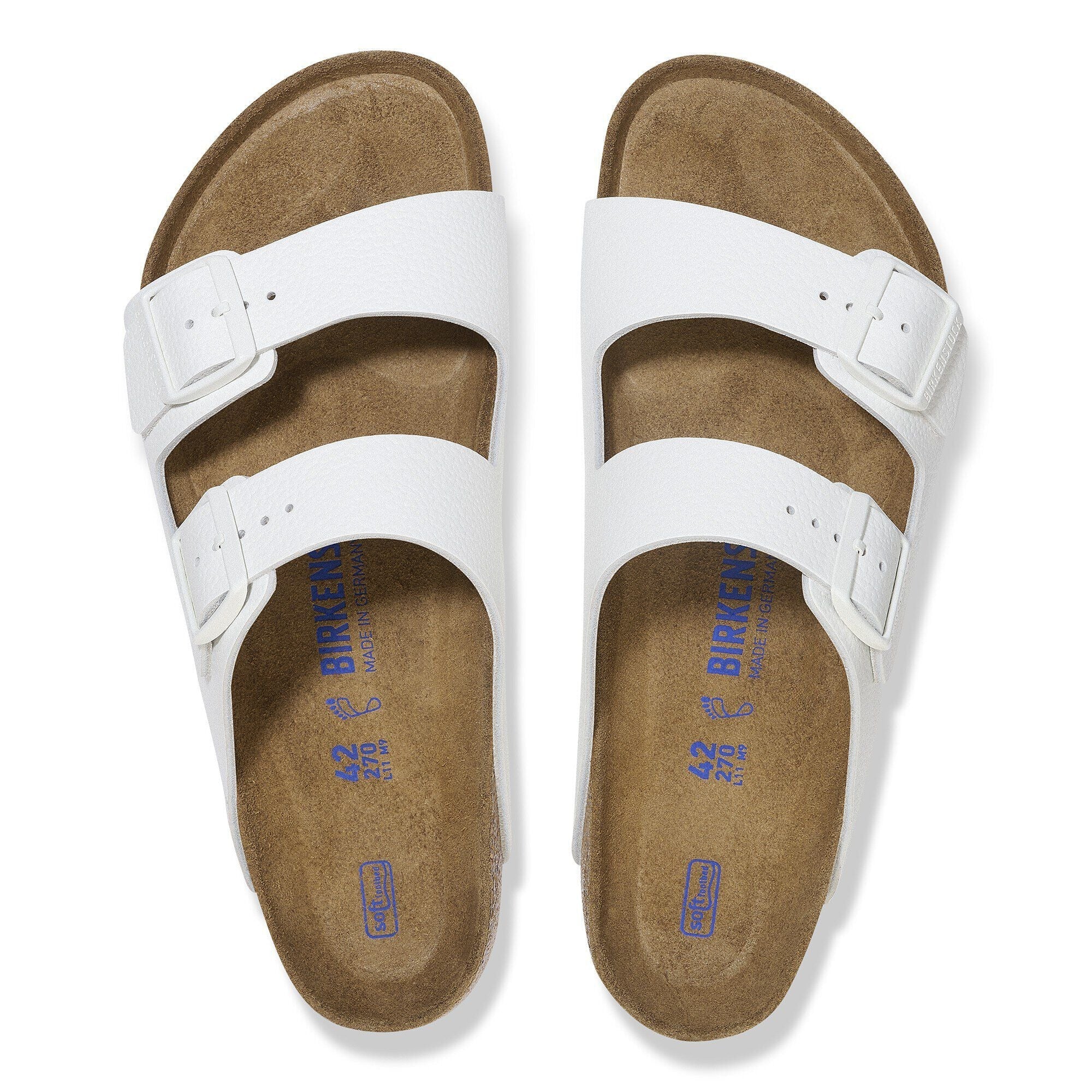 Arizona | Soft Footbed | Leather | White - Image 4