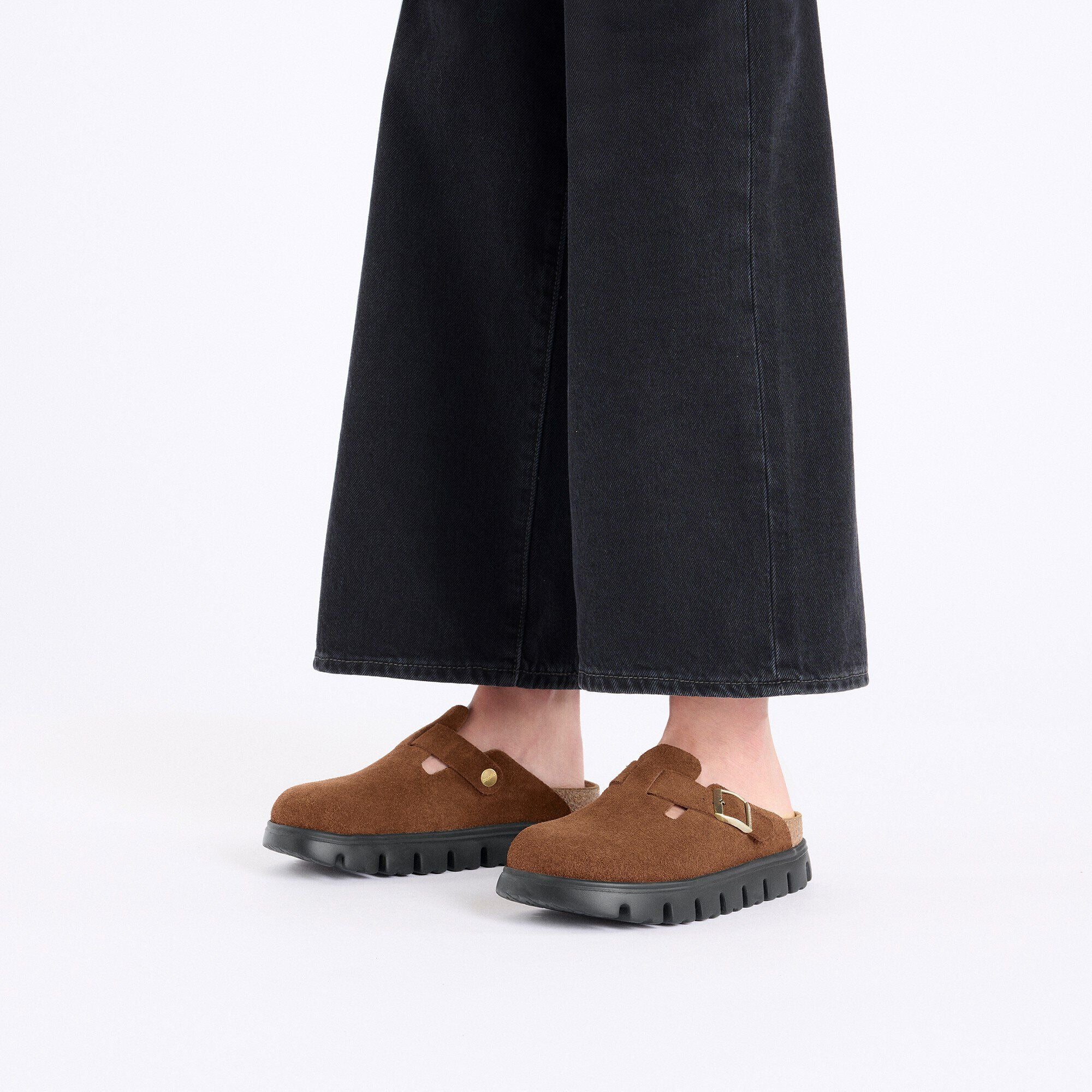 Boston Chunky | Suede | Dark Tea - Image 2