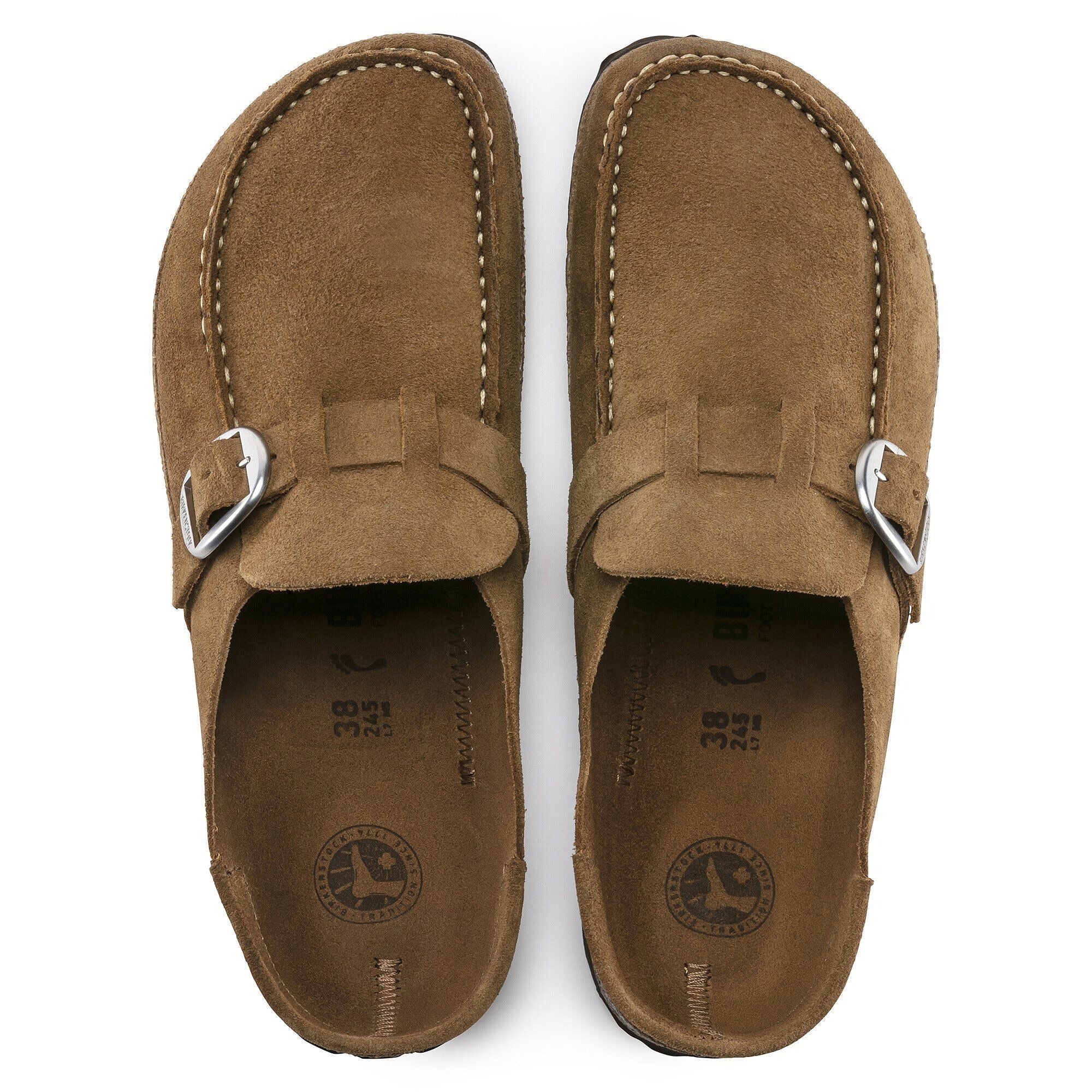 Buckley Ring Buckle | Suede | Tea - Image 4