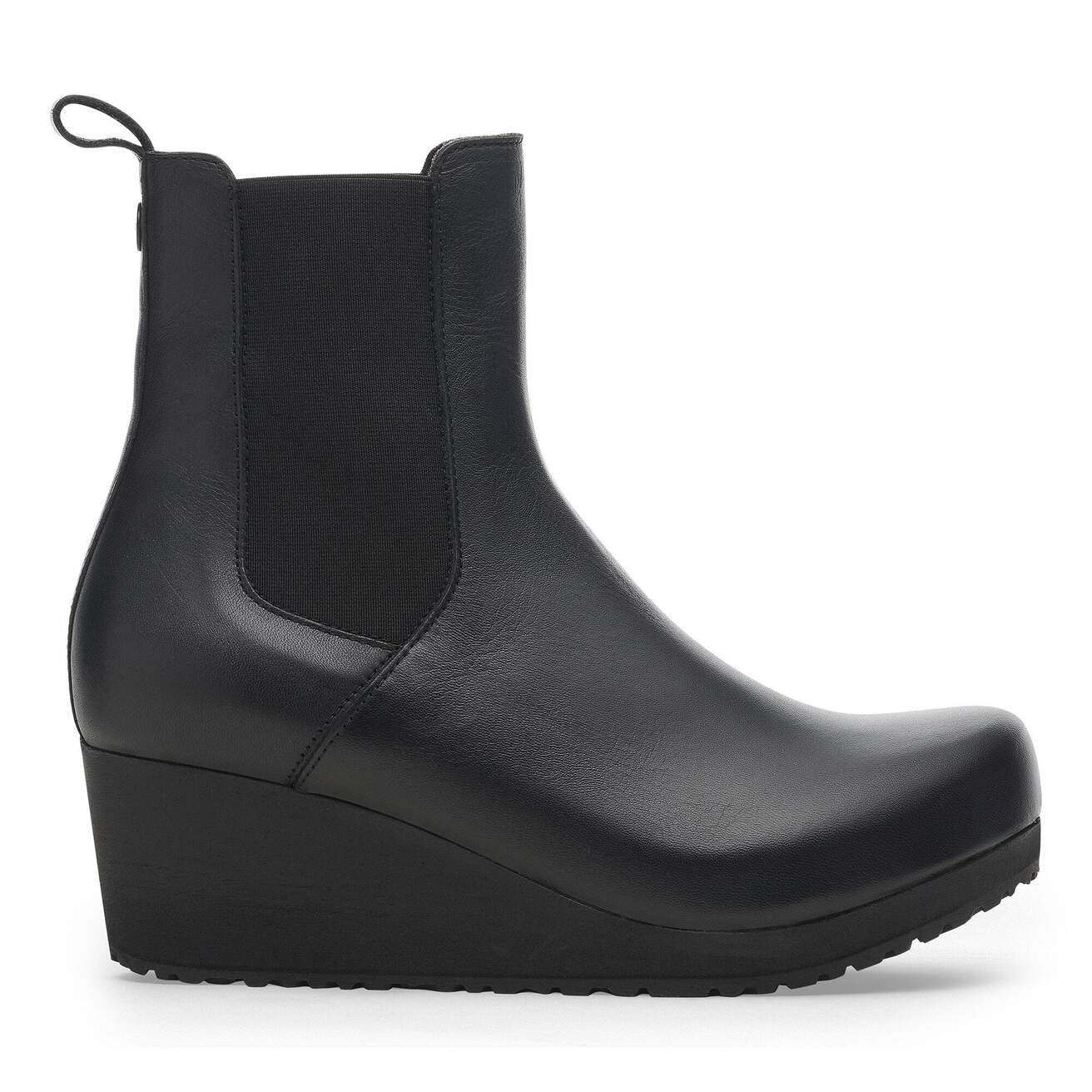 Ebba Slip On | Leather | Black/Black - Image 6