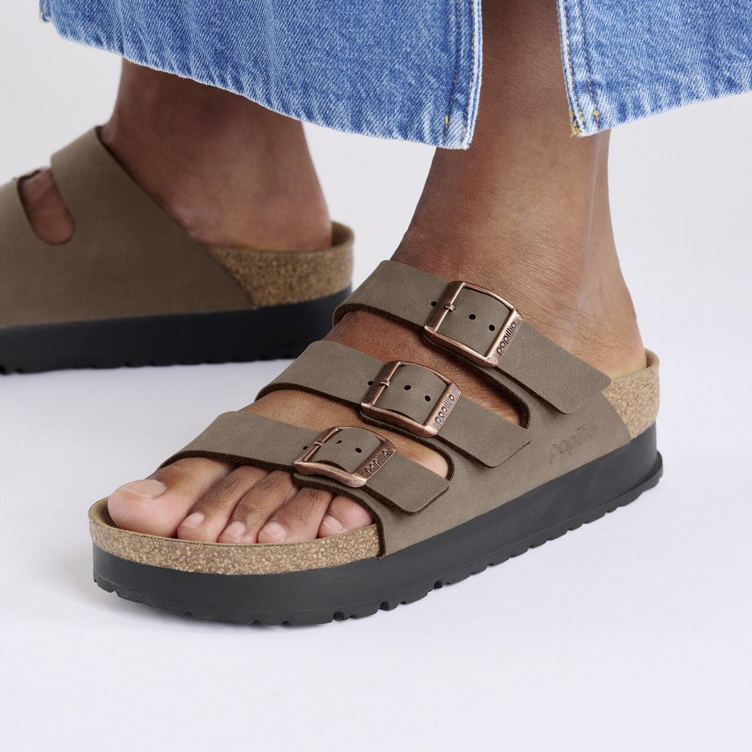 Florida III Flex Platform | Vegan | Birko-Flor | Mocha - Image 2