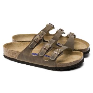 Florida | Soft Footbed | Oiled Leather | Tobacco