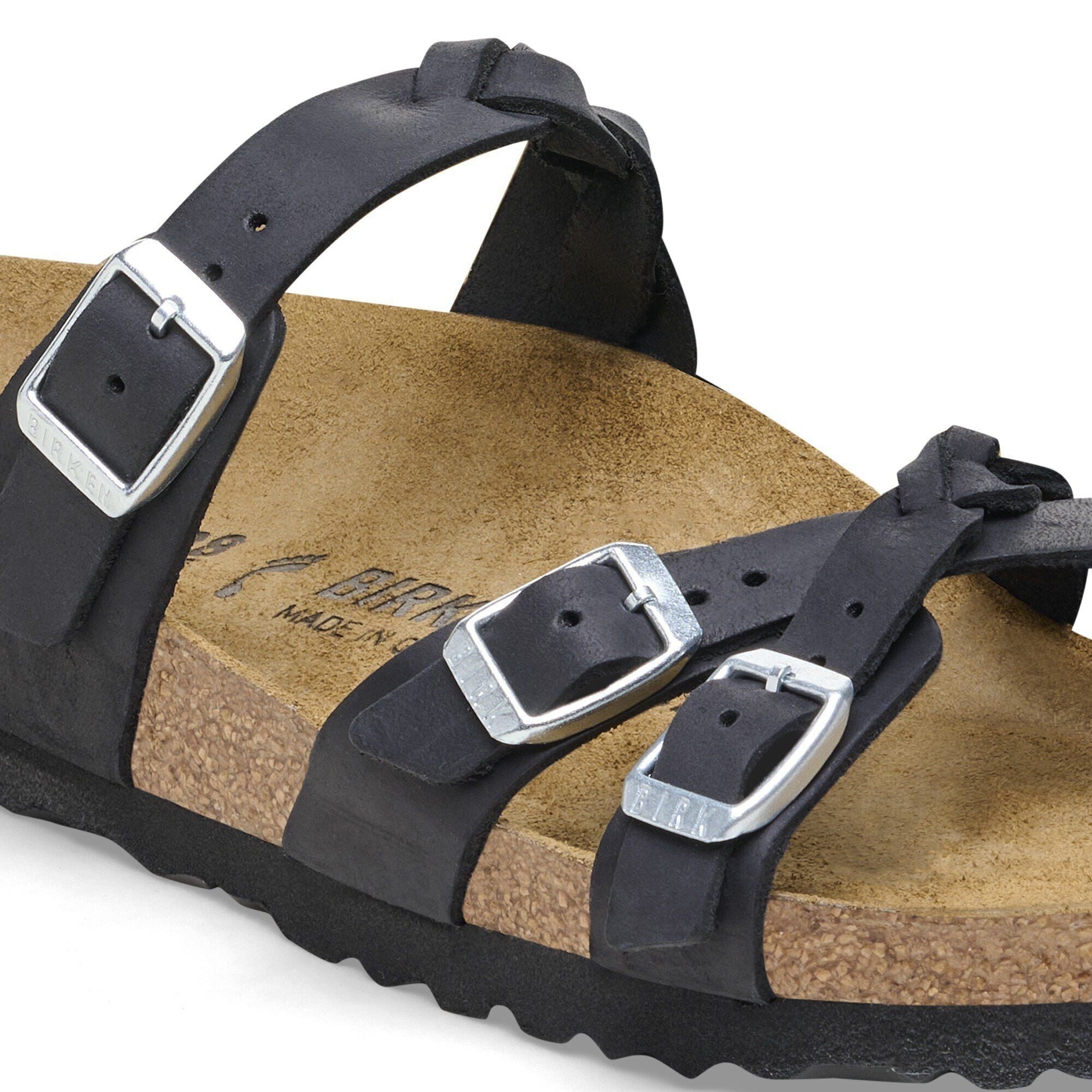 Franca Braided | Oiled Leather | Black - Image 7