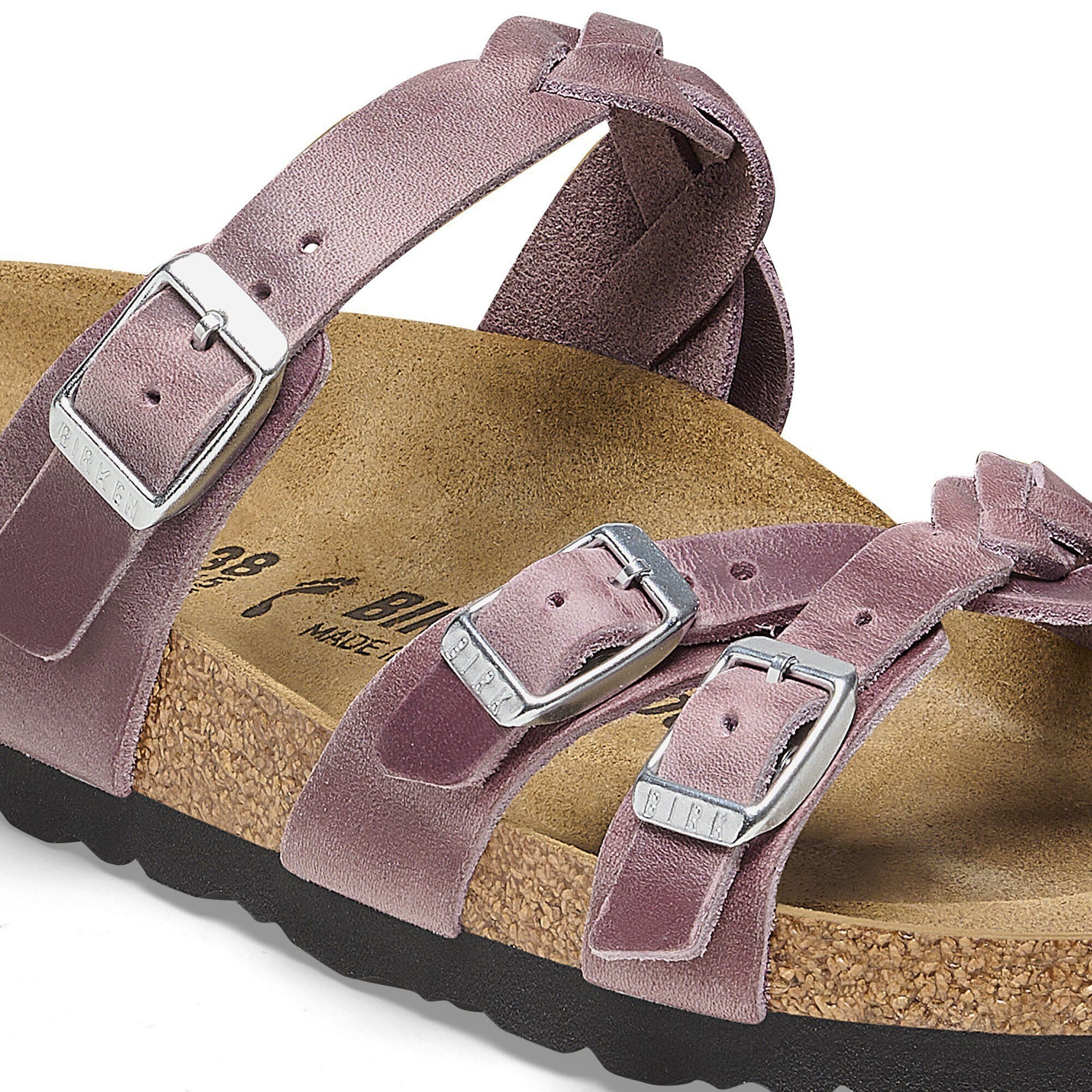 Franca Braided | Oiled Leather | Lavender - Image 6