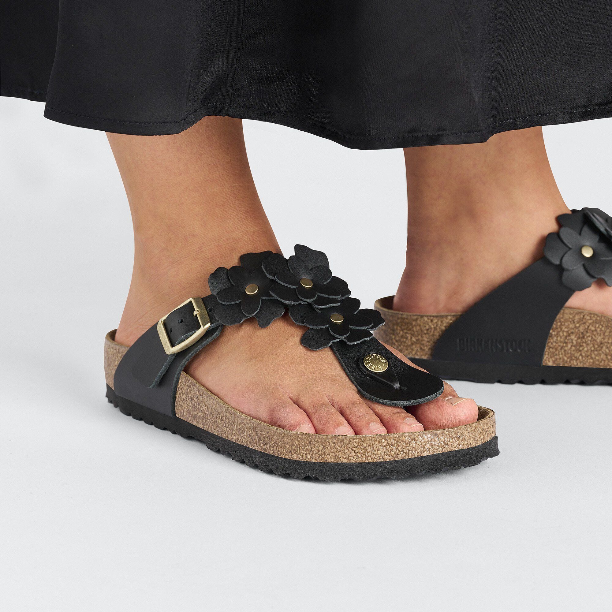 Gizeh Flower | Leather | Black - Image 2