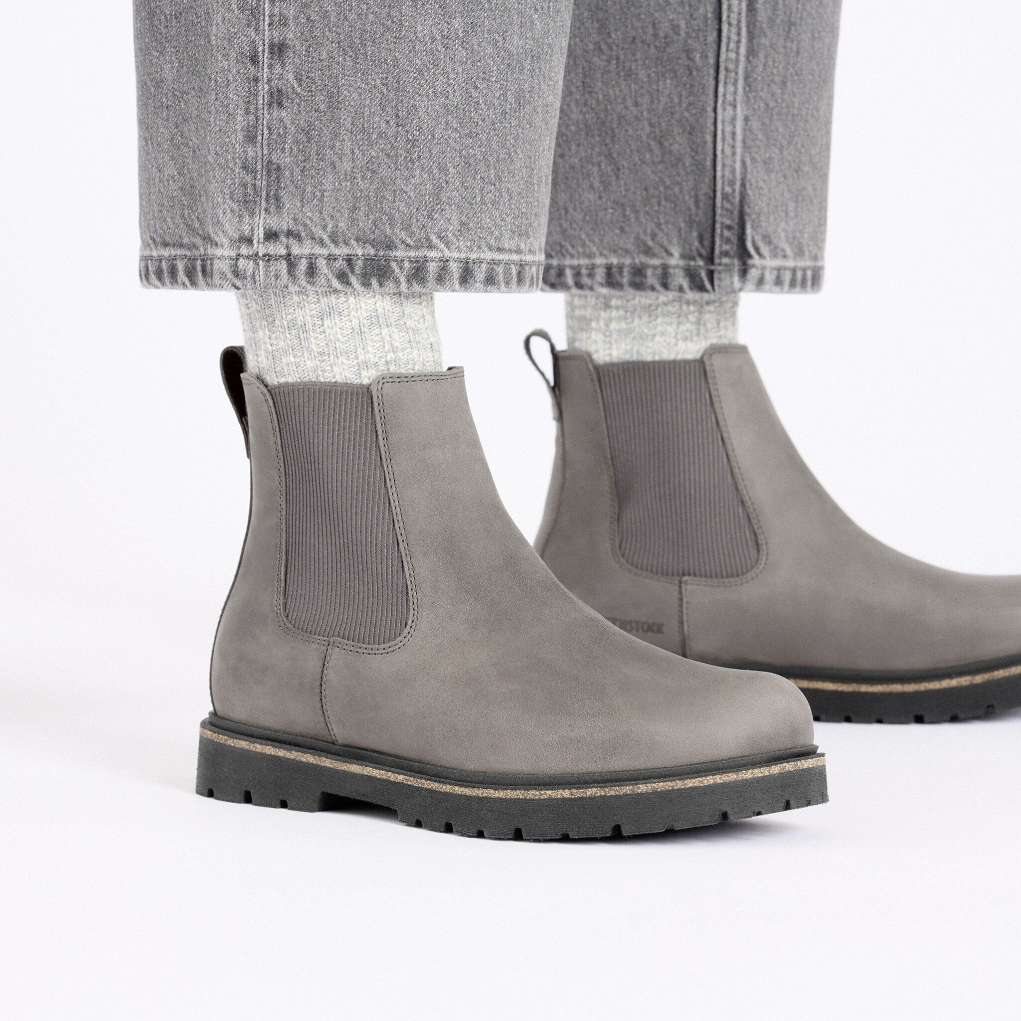 Highwood Slip On | Men | Nubuck | Graphite - Image 2