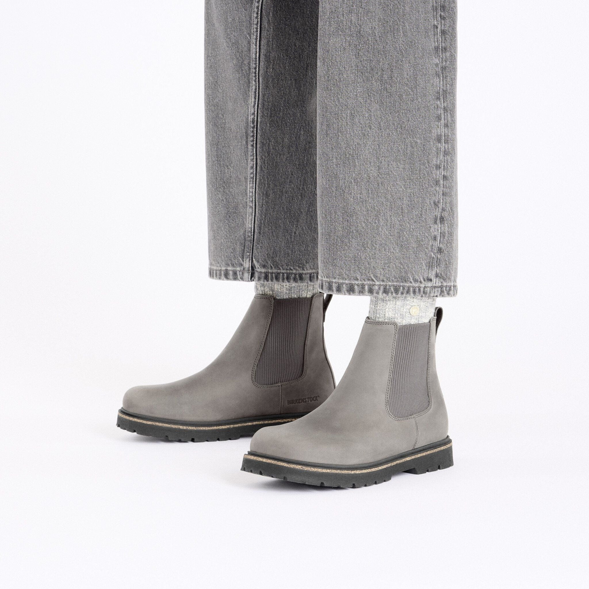 Highwood Slip On | Men | Nubuck | Graphite - Image 3