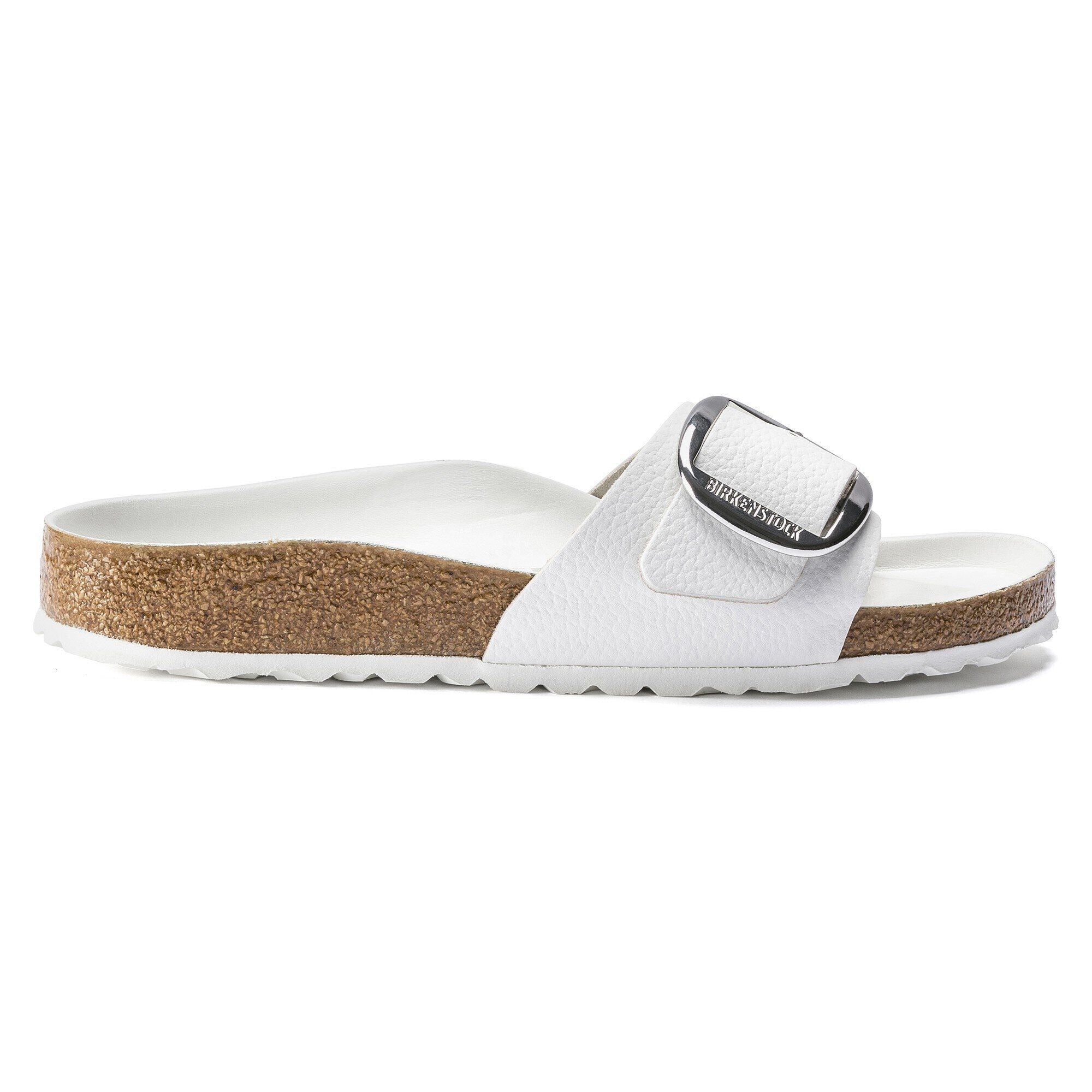 Madrid Big Buckle | Leather | White - Image 5