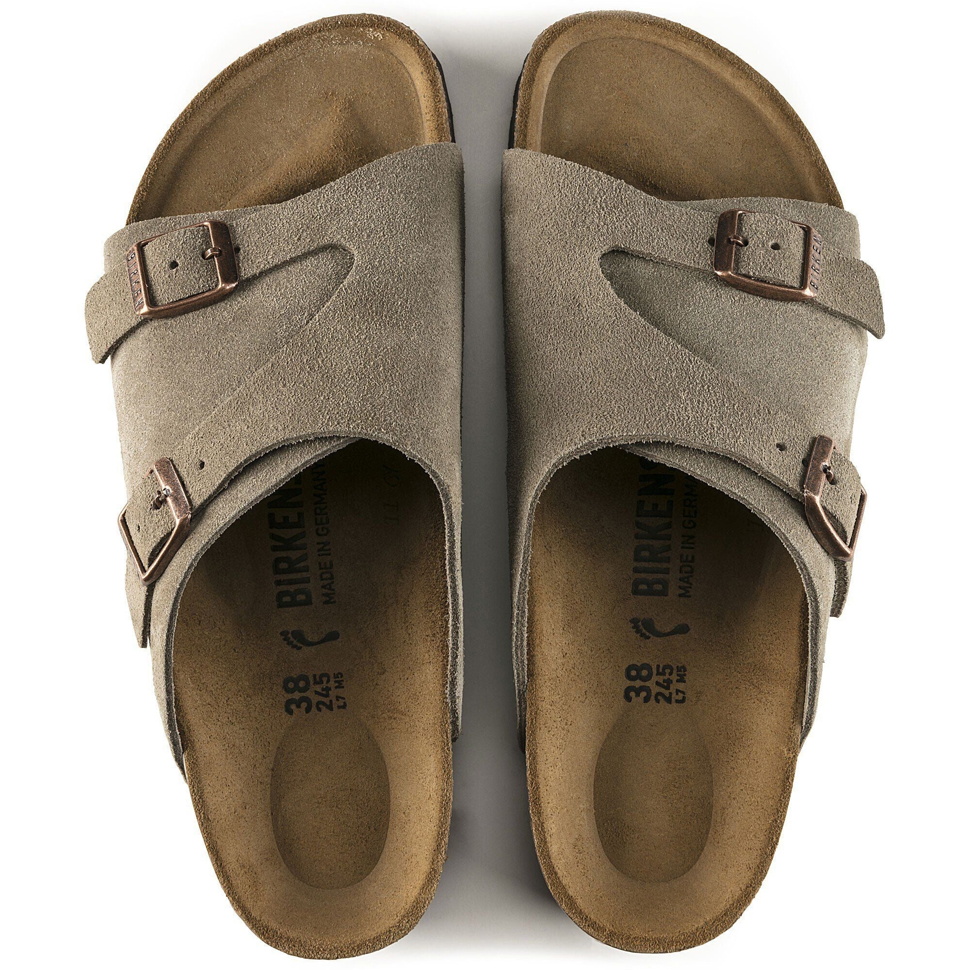 Zurich | Suede | Taupe - Image 4
